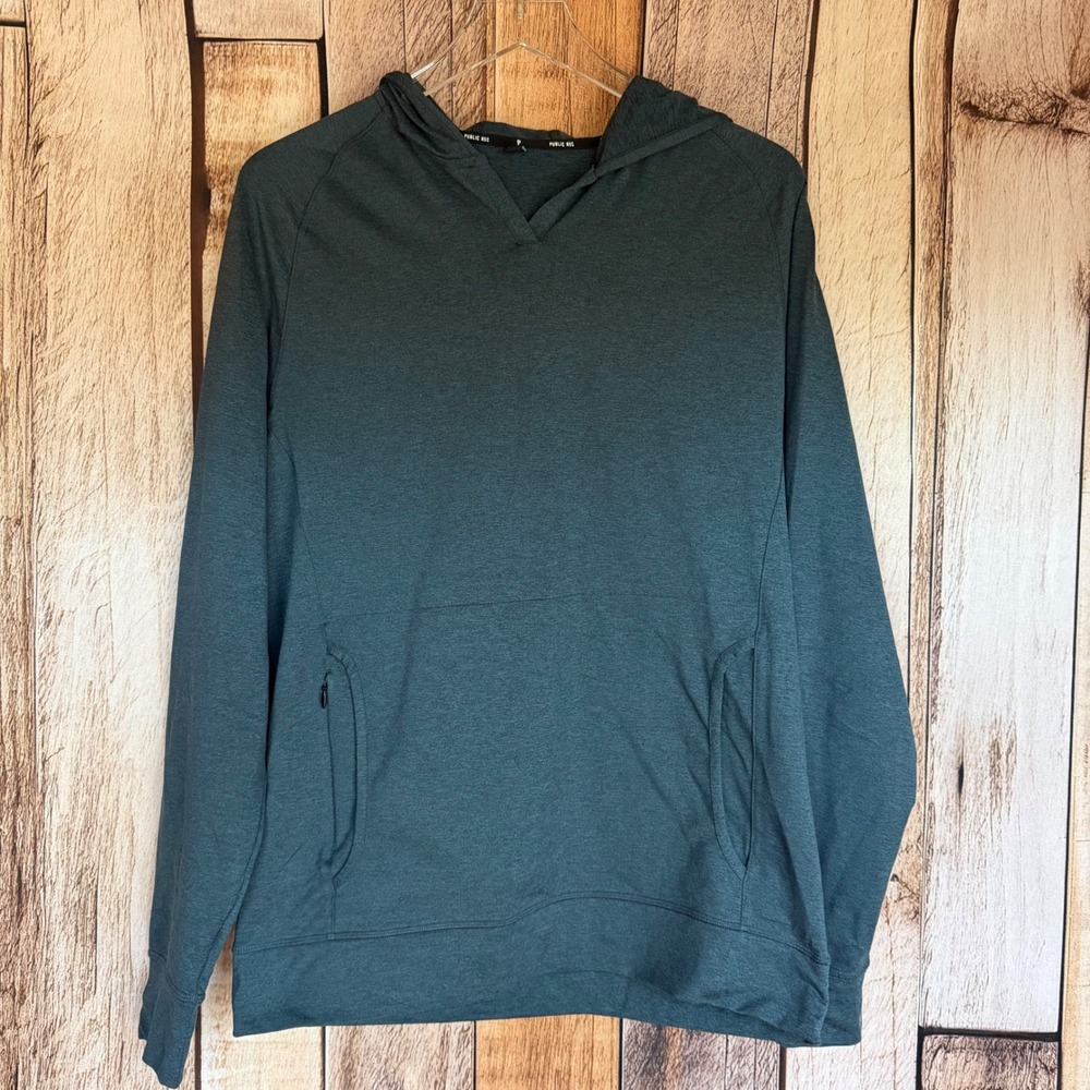 Public Rec Hoodie Pullover Athleisure Active Casual Comfort Performance Men's M‎
